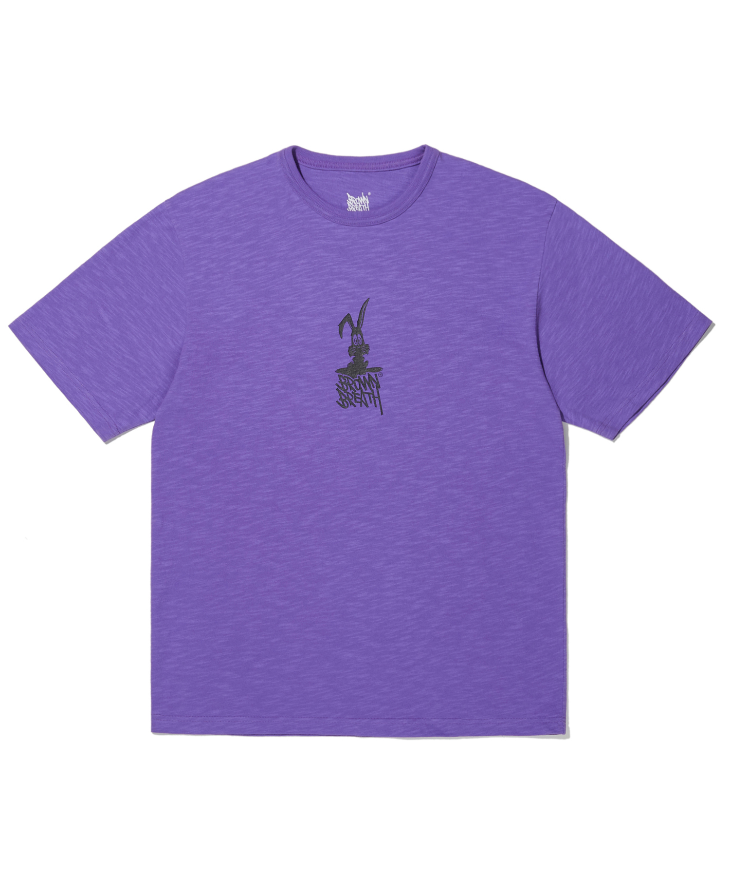 TAG RABBIT TEE - PURPLE brownbreath