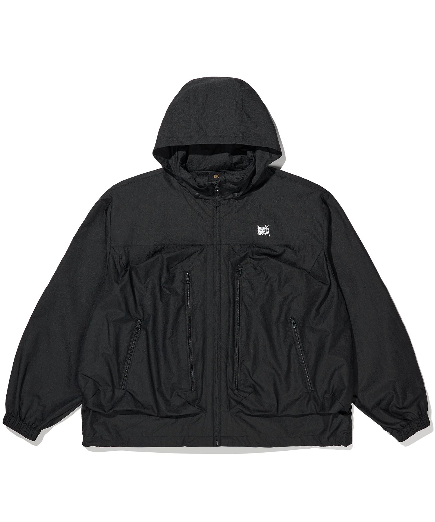 TAG WINDBREAKER - BLACK brownbreath