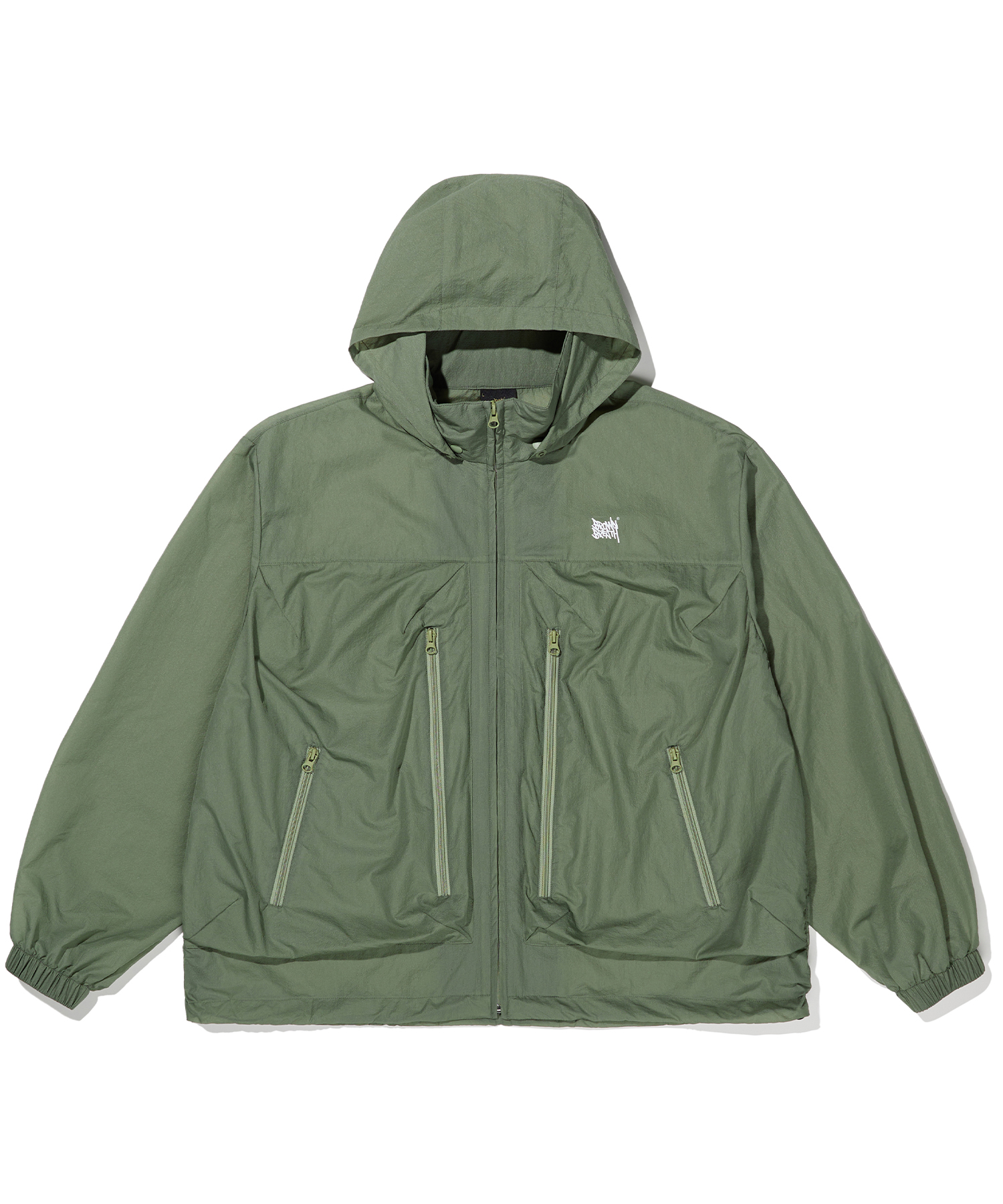 TAG WINDBREAKER - KHAKI brownbreath