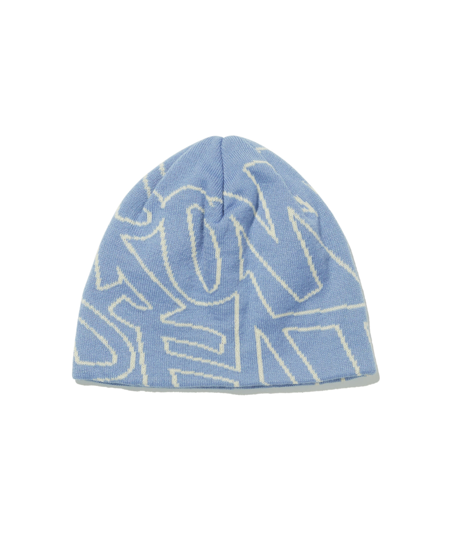 BIG TAG BEANIE - LIGHT BLUE brownbreath