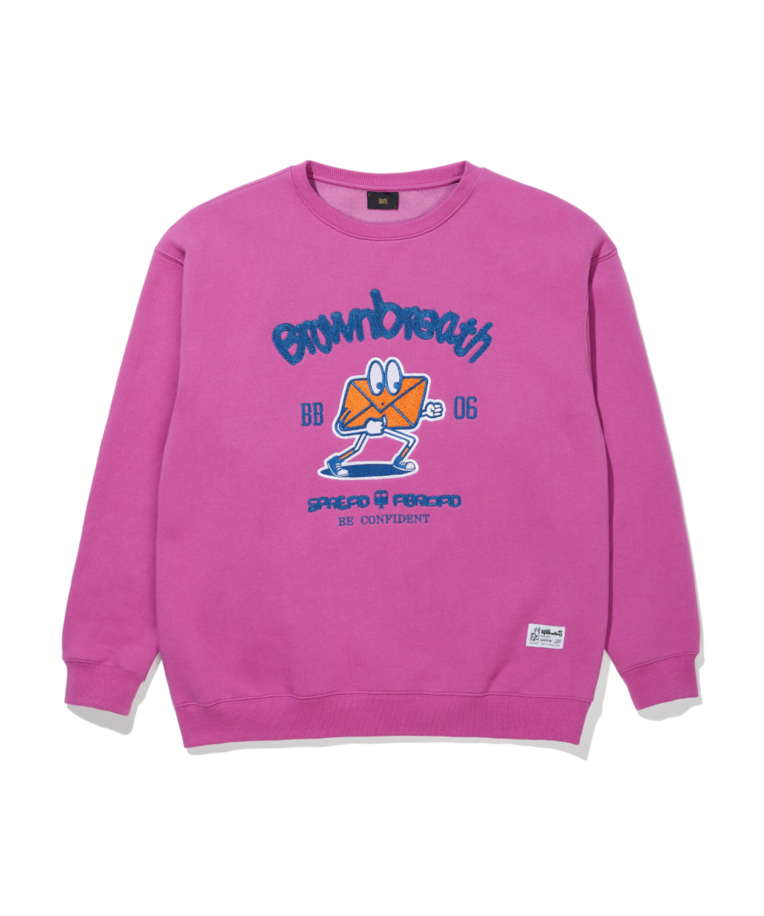 ABROAD CREWNECK - PURPLE brownbreath