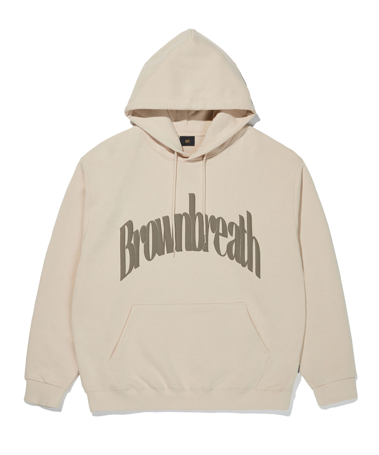 ARCH TYPE HOODIE - BEIGE brownbreath