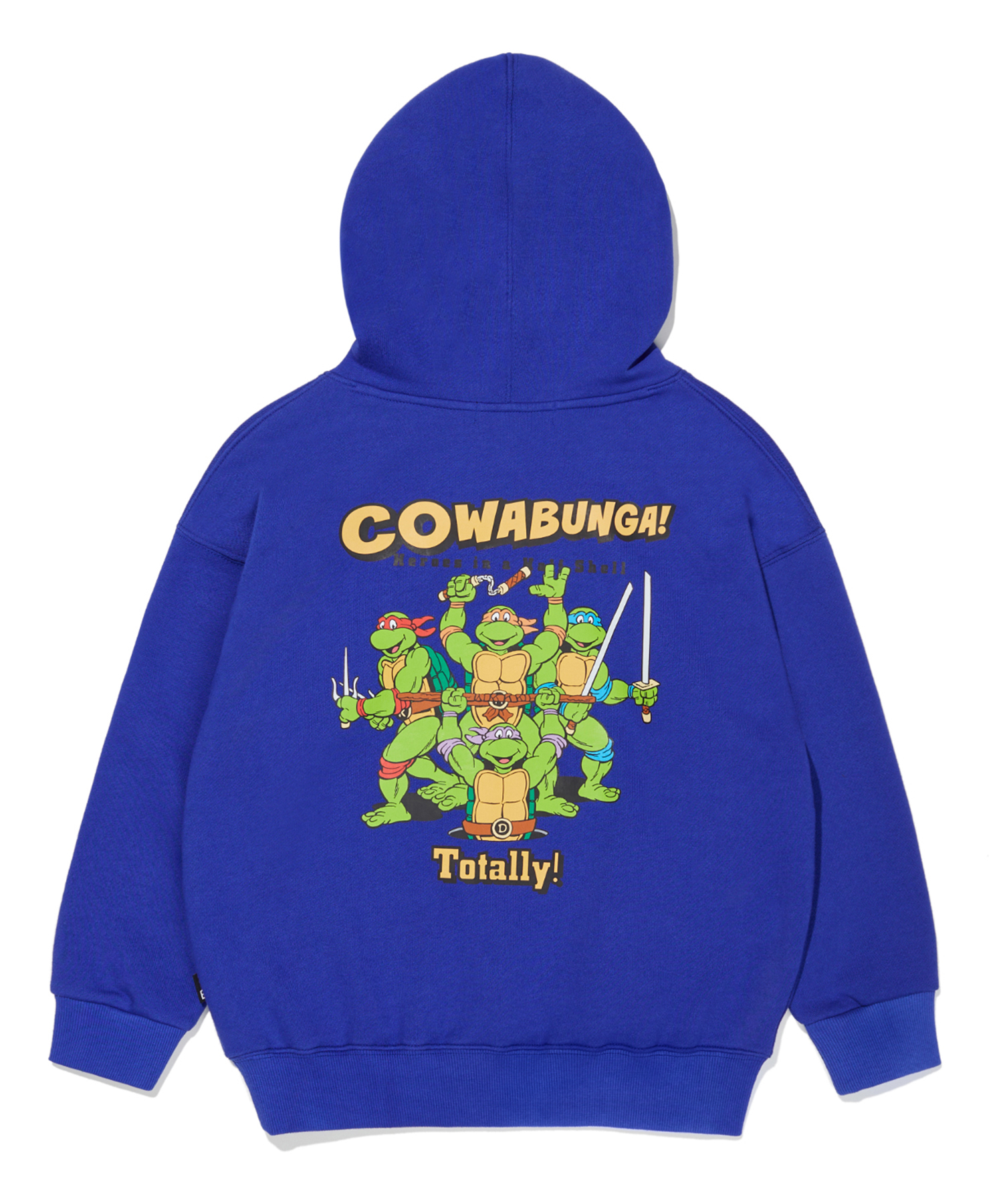 KIDS COWABUNGA HOODIE - BLUE brownbreath