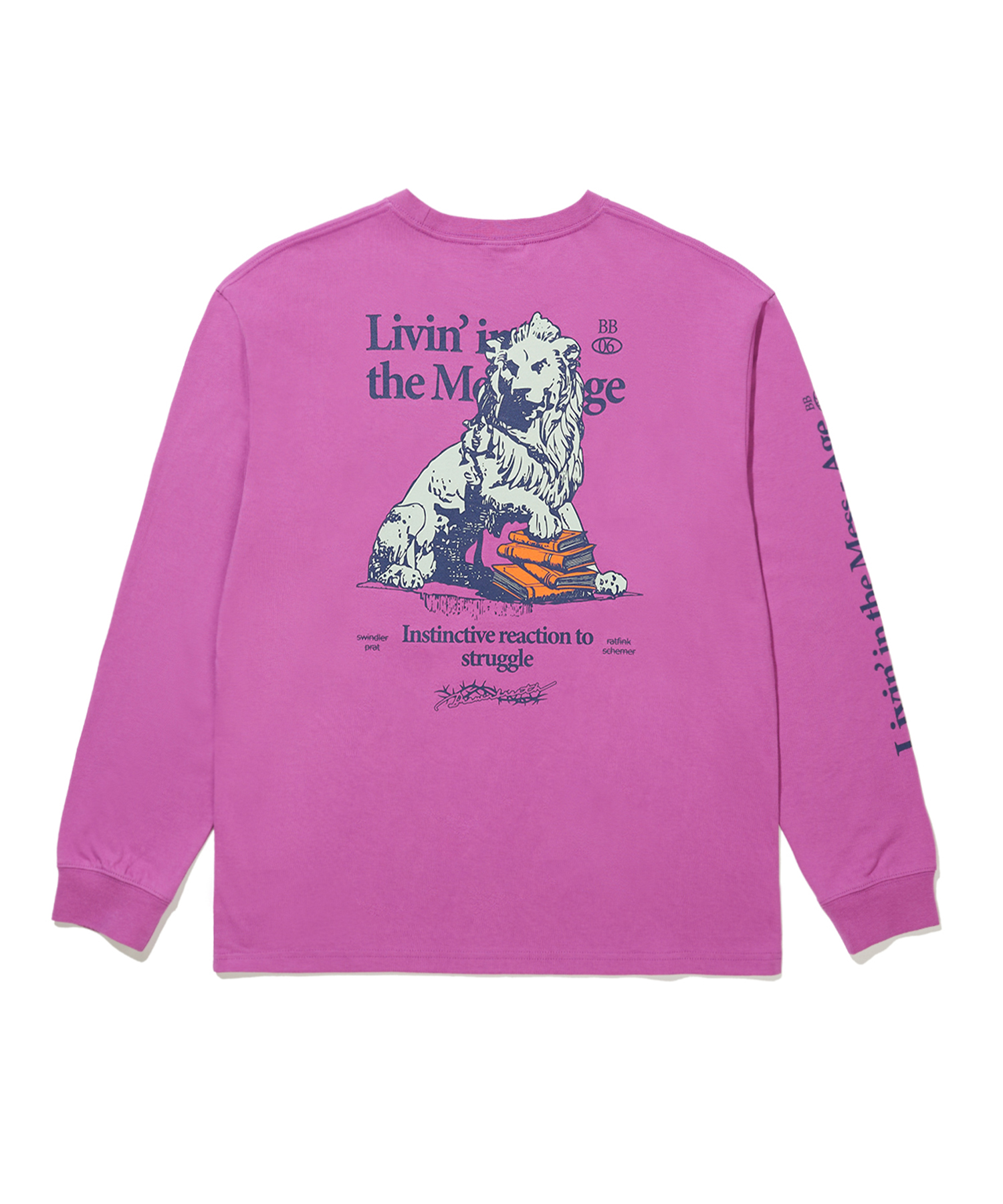 LIVIN LONGSLEEVE - PINK brownbreath