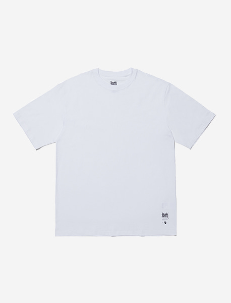 TAG ACTS TEE - WHITE brownbreath