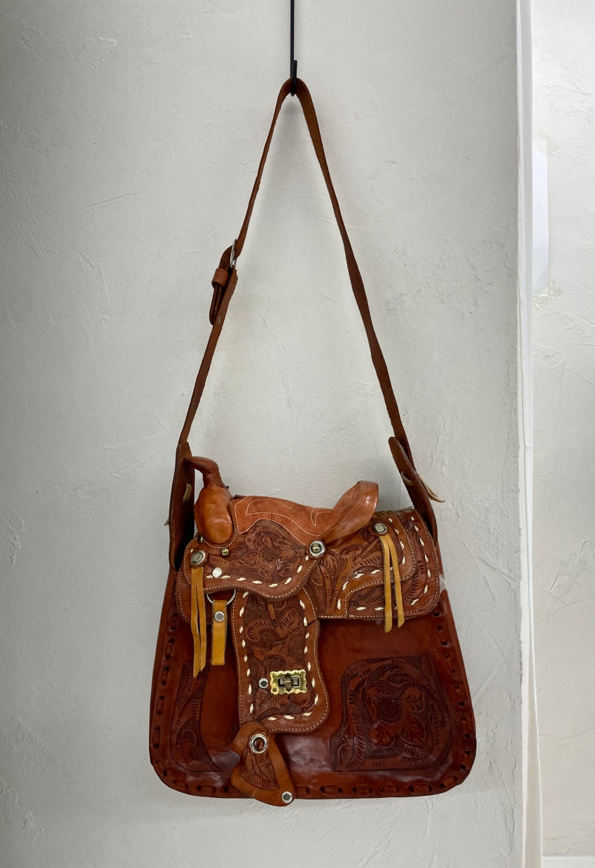 Mexico Vintage Leather Cross Bag