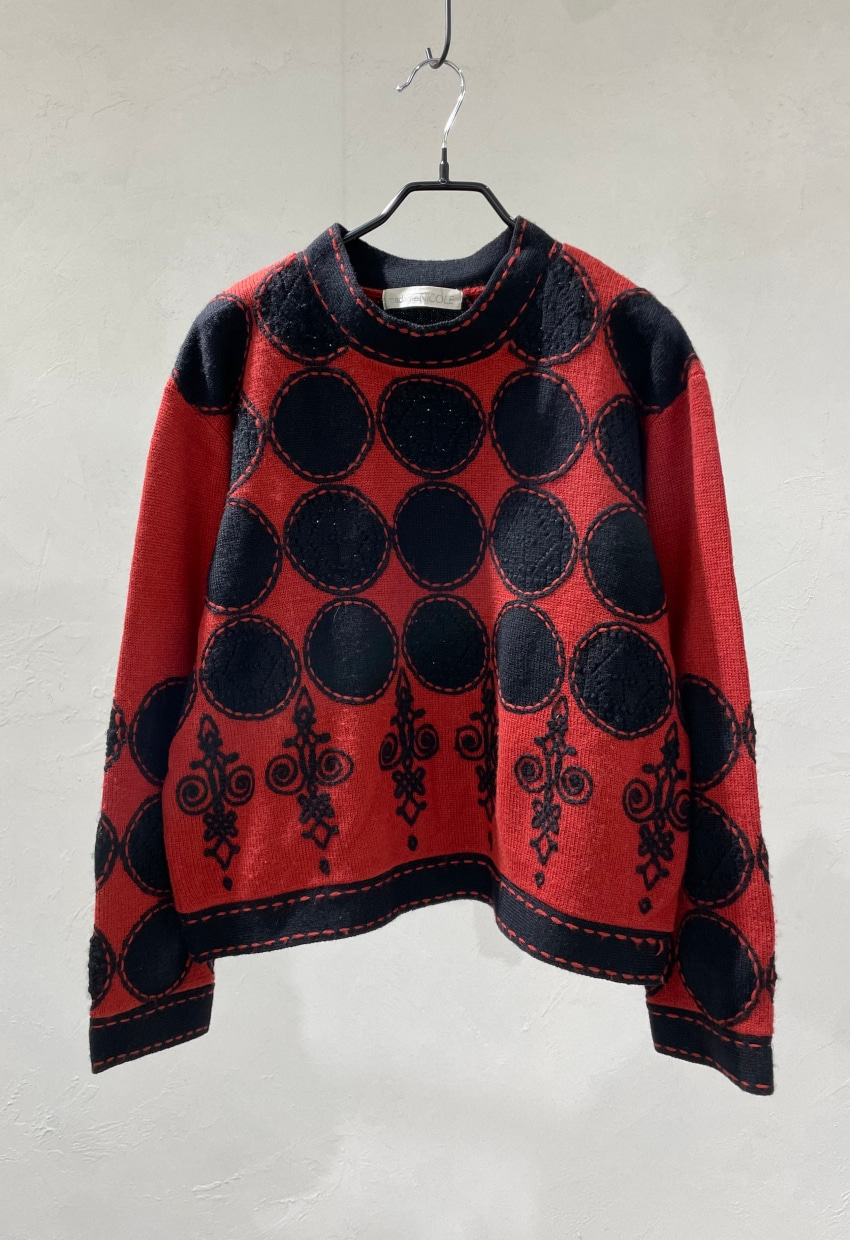 1990&#039;s madame NICOLE Pattern Knit