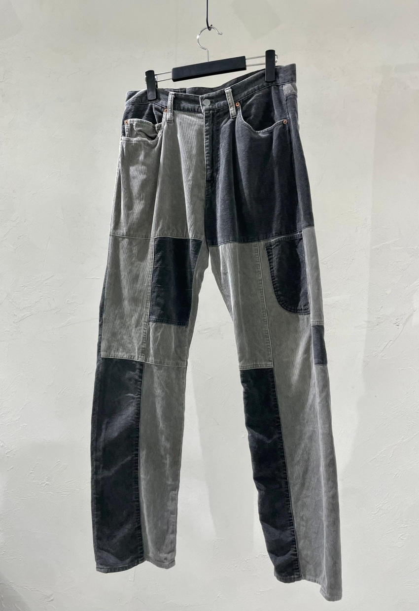 GENERAL RESEARCH x Hysteric Glamour Reconstructed Corduroy Pants