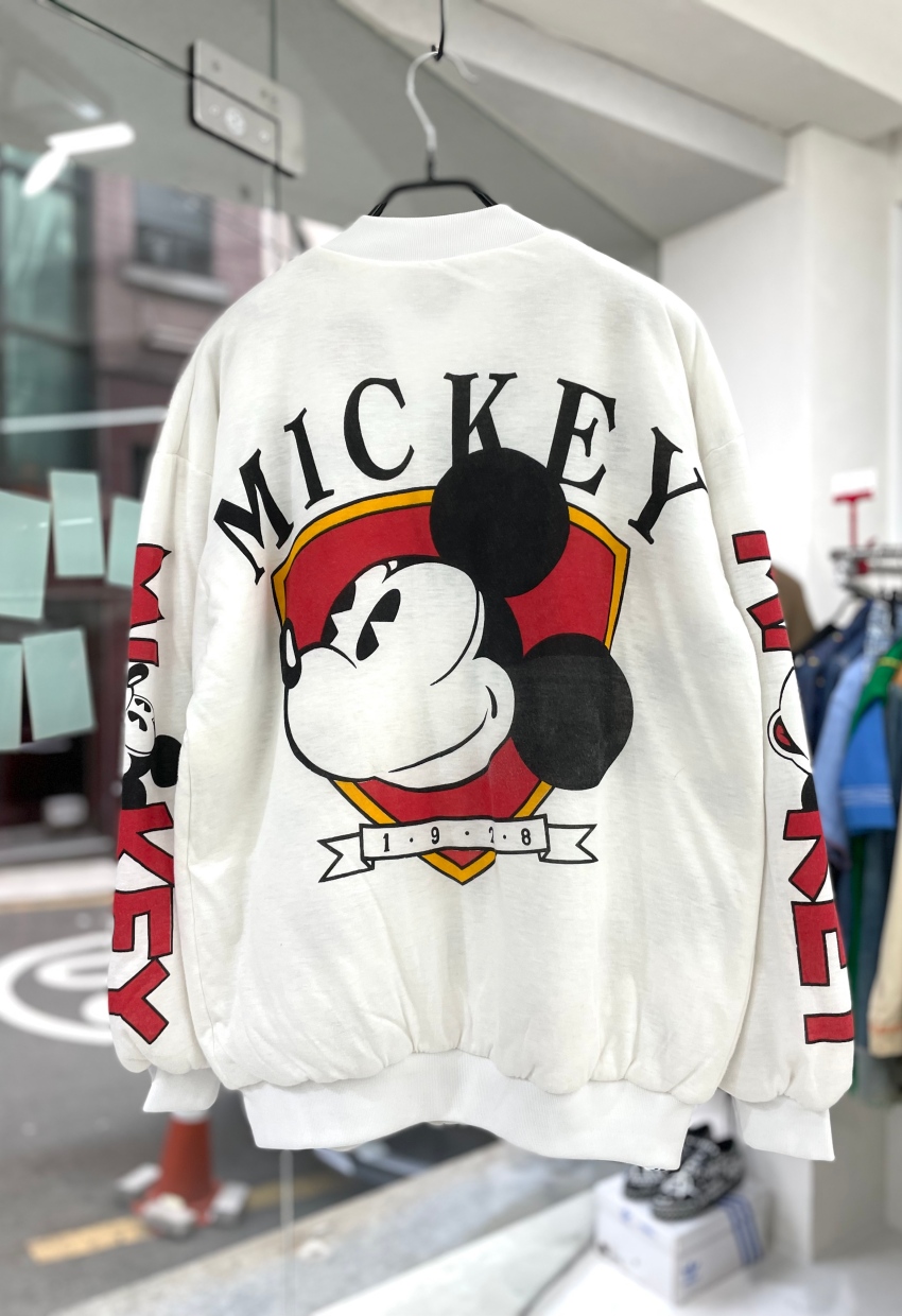 1990&#039;s Mickey Mouse Reversible Blouson