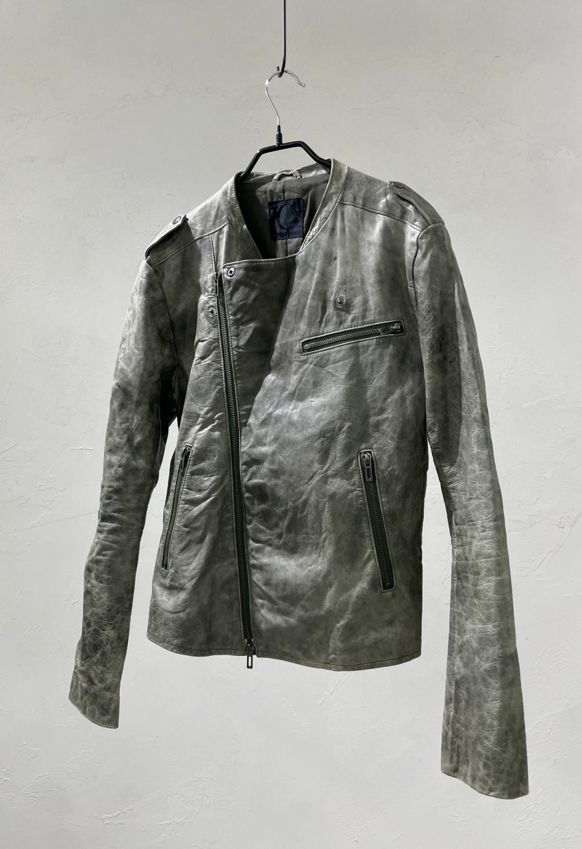 DOMENICO+SAVIO Dirty Leather Jacket