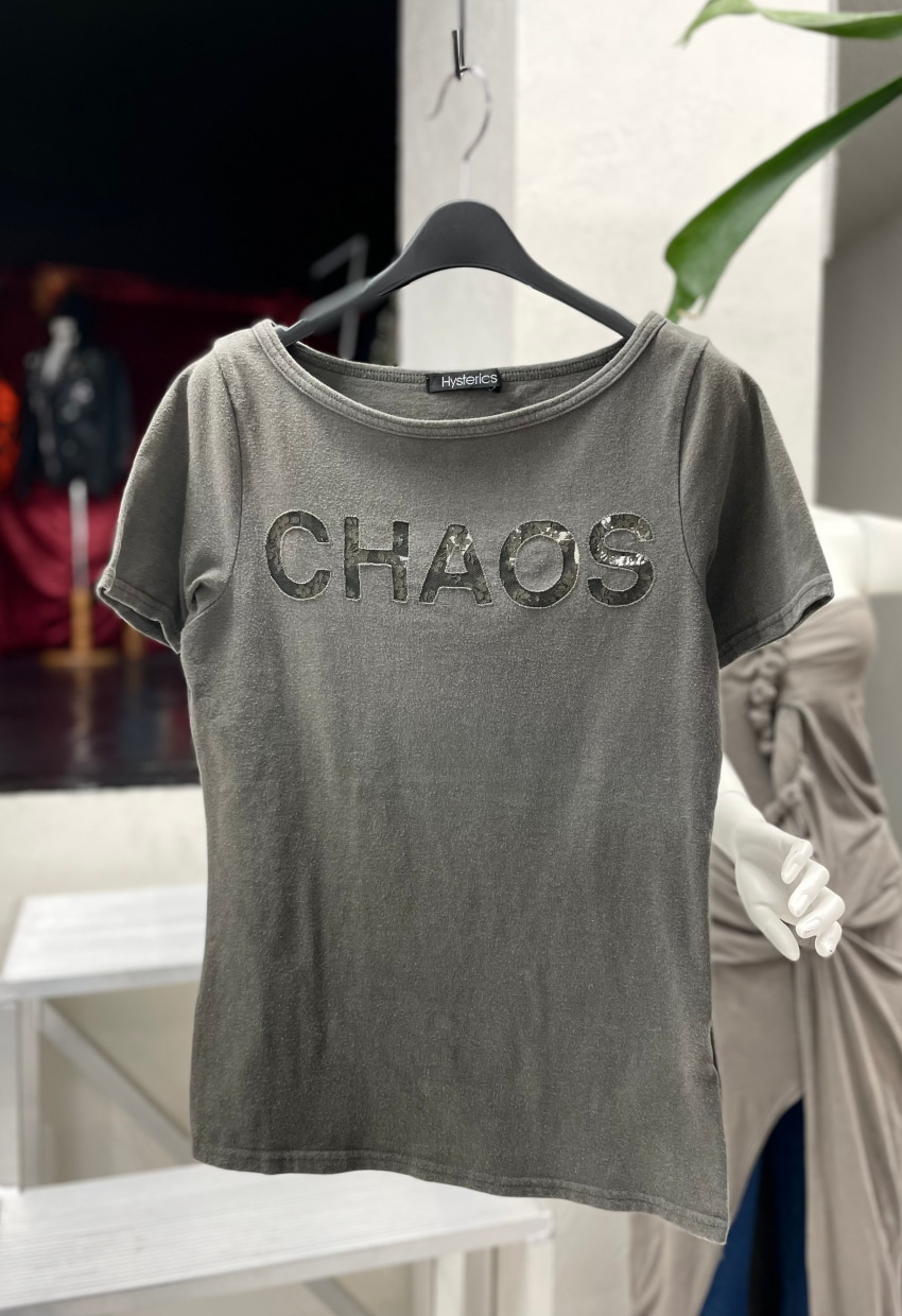 Hysteric Glamour &#039;CHAOS/BRINGER&#039; Tee