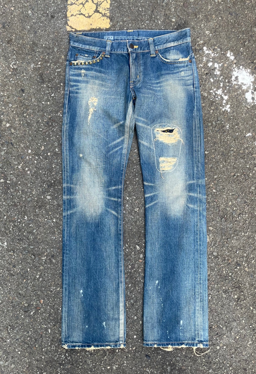 EDWIN Punk Customized Jeans