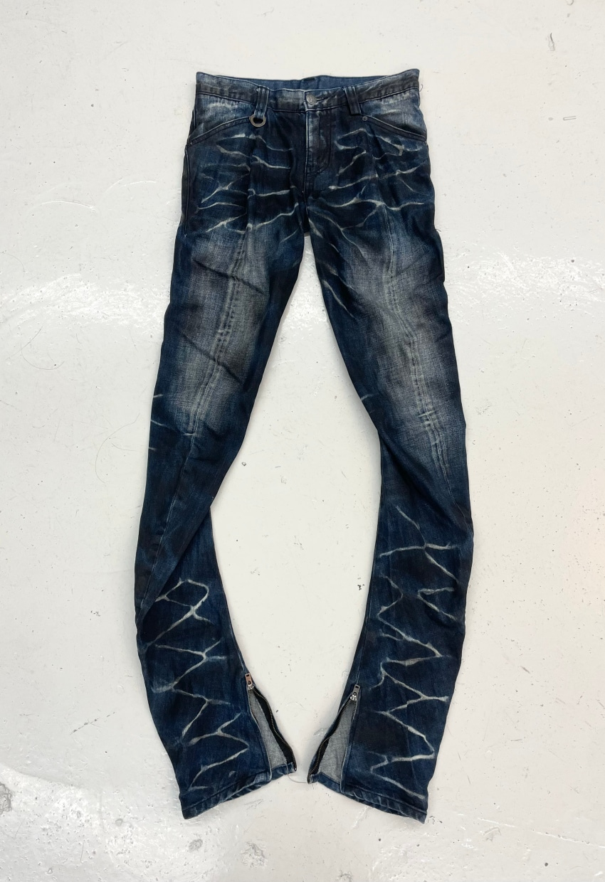 BUFFALO BOBS NOIR Coating Twisted Jeans