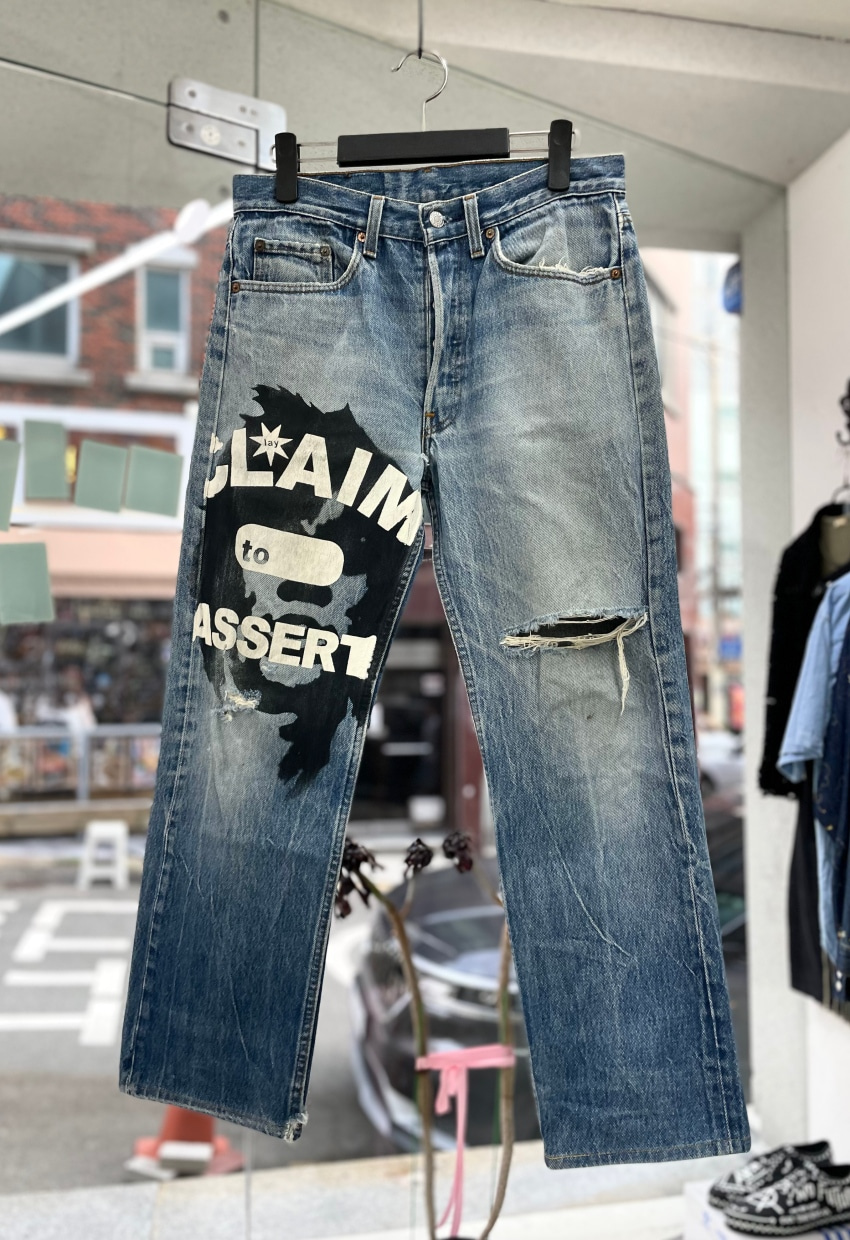 Vintage Levi&#039;s 501 Custom Denim Pants