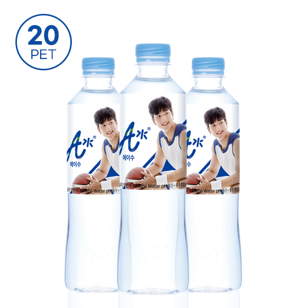 [알칼리수 1박스 더 이벤트] 고급 생수 알카리 에이수 A수 1+1 (500ml 총 40병)