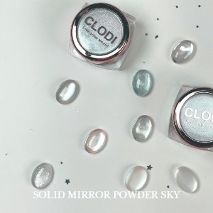 Clodi 2 types of solid mirror powder