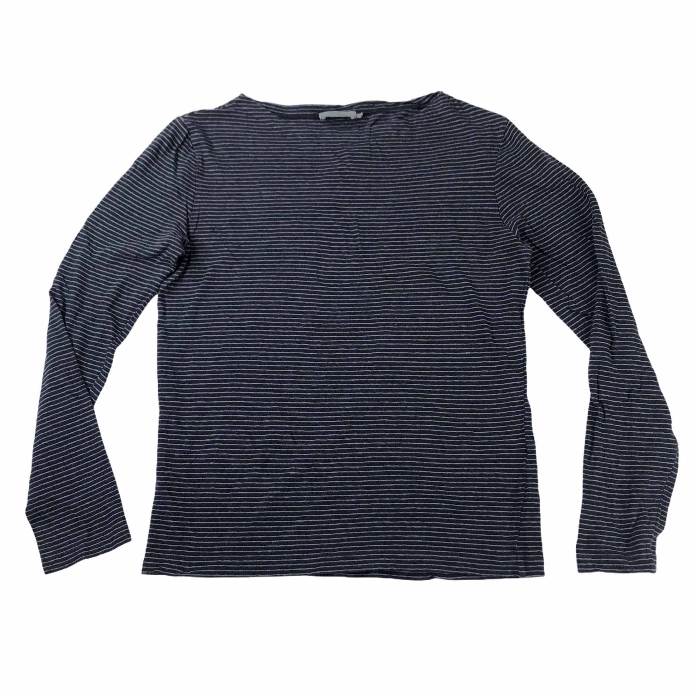 [Cos] Stripe Navy Long Sleeve - Size S