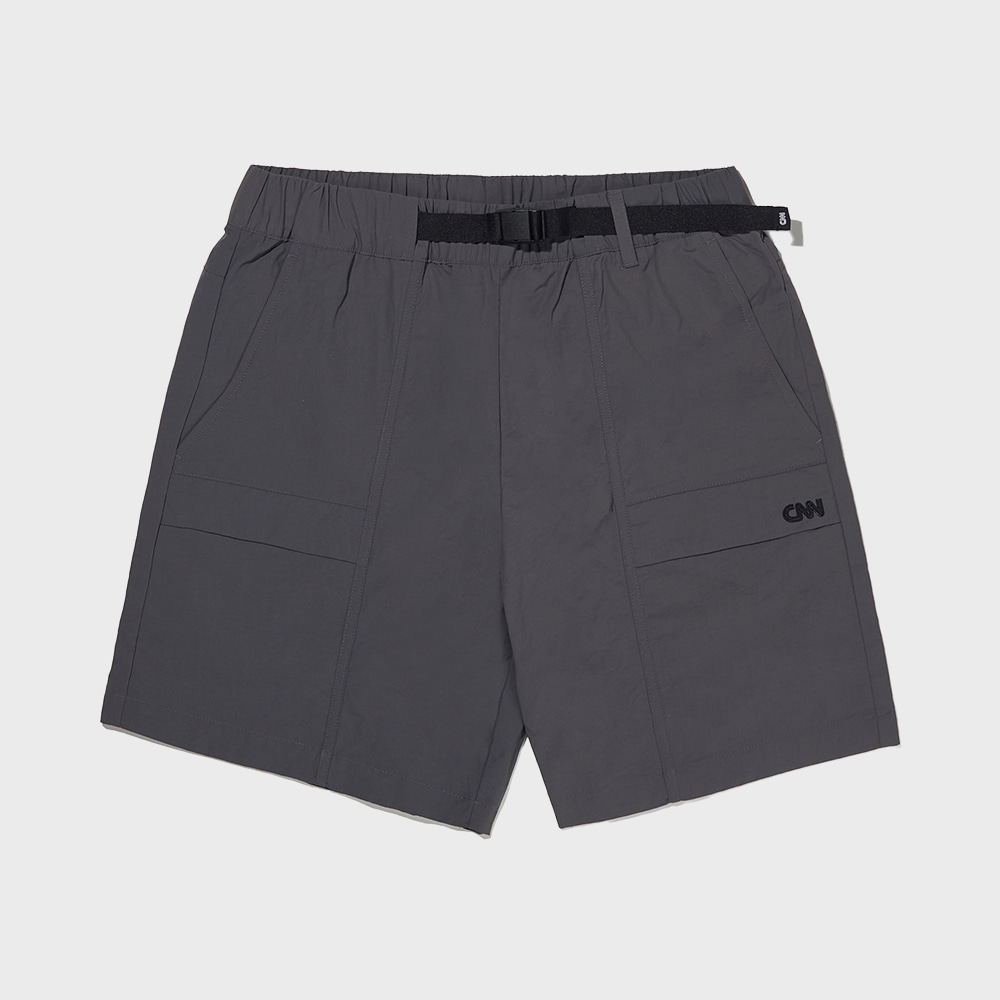 TRAVEL CAMP SHORTS CHARCOLE GREY