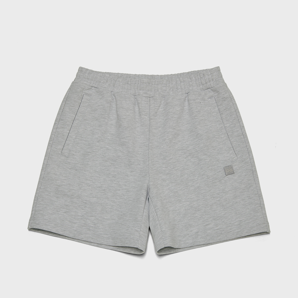 STYLE BASIC SWEAT SHORTS MELANGE GREY