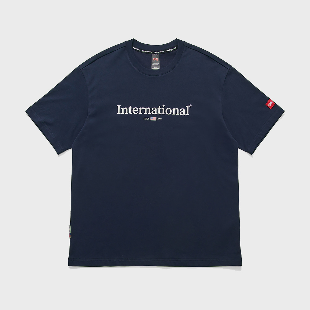 STYLE INTERNATIONAL T-SHIRT NAVY