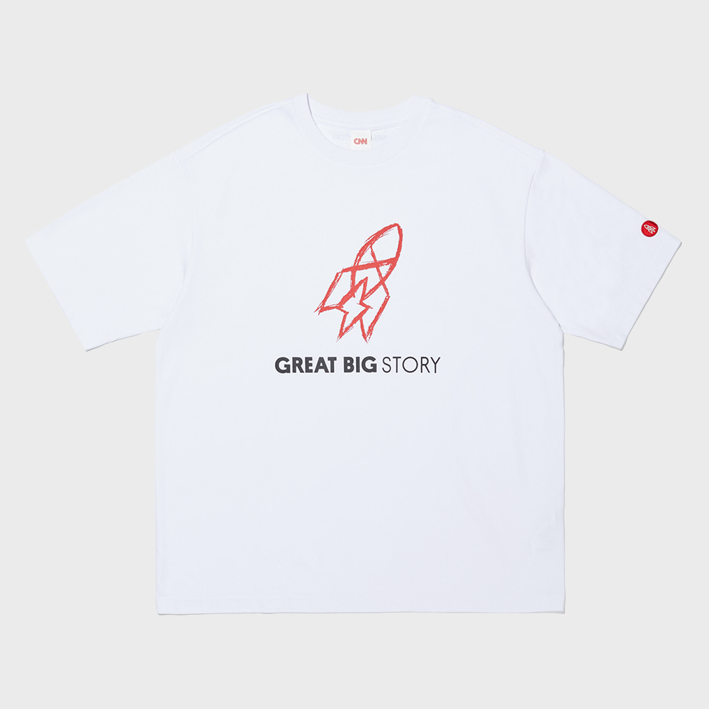 GBS ROCKET T-SHIRT WHITE