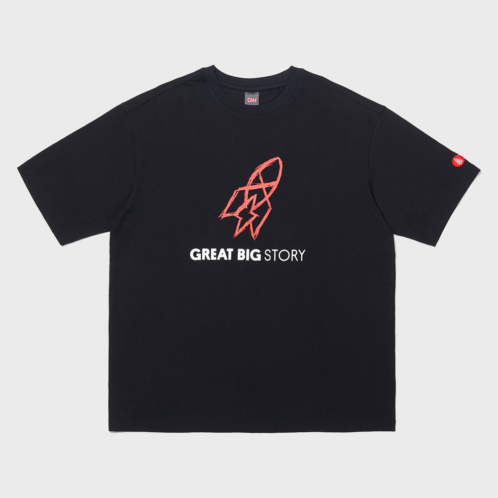 GBS ROCKET T-SHIRT BLACK