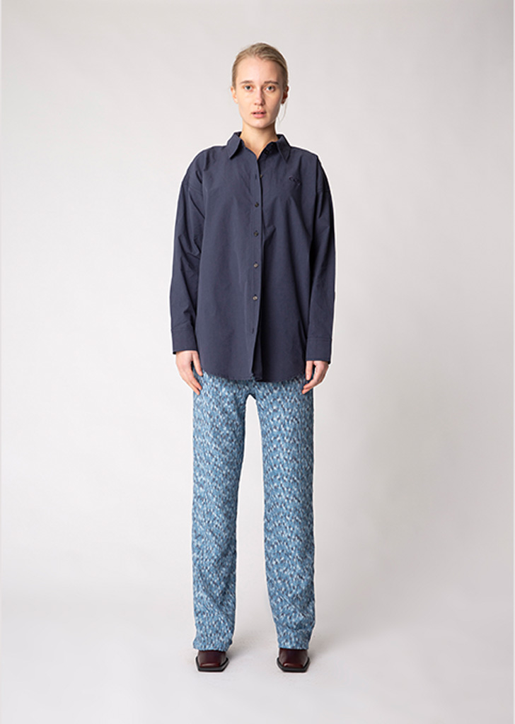 [RESUME] 레쥬메 PIPPARS SHIRT(NAVY)