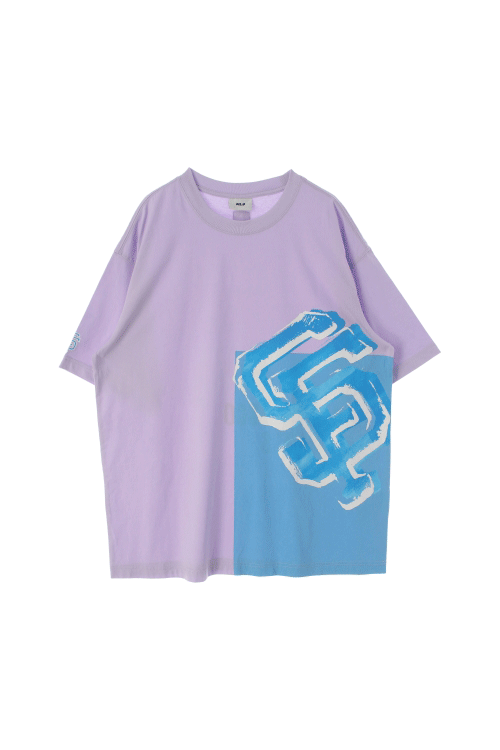 MLB (Man - XL) 코튼 로고 샌프란시스코 자이언츠 크루넥 반팔 티셔츠