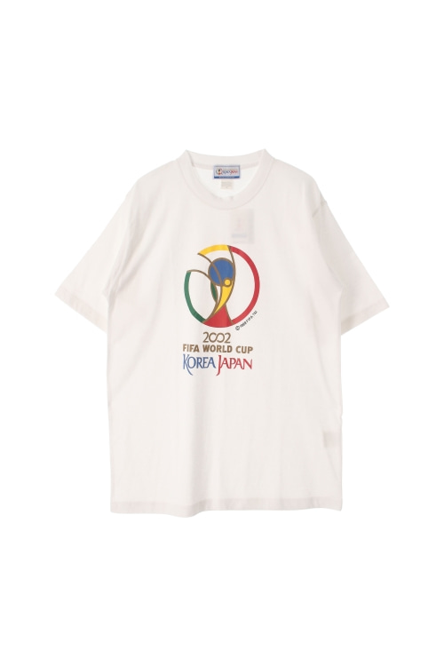 KOREA (Man - L) [미사용품] 코튼 2002 피파 월드컵 크루넥 반팔 티셔츠