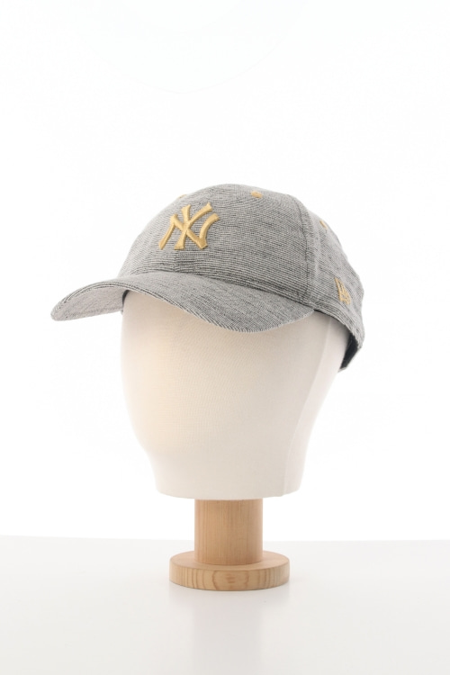 뉴에라 x MLB (Size - F) 코튼 폴리 자수 로고 뉴욕 양키스 패턴 볼캡