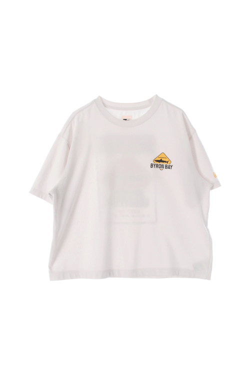 뉴에라 (Woman - XL) 코튼 폴리 자수 로고 그래픽 크루넥 반팔 티셔츠