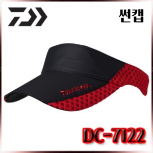 다이와 DC-7122 발수 디자인 메쉬 선바이저 썬캡/낚시모자 (한국다이와 정품)