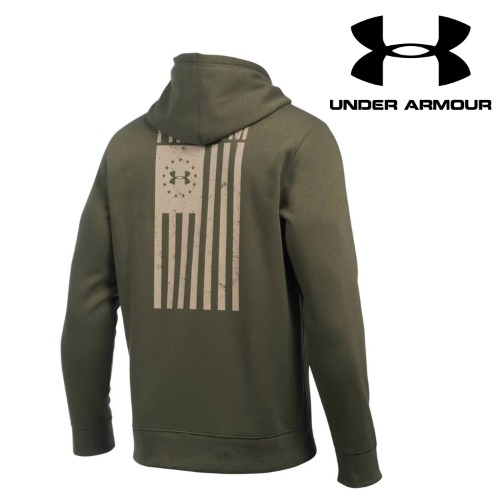 [언더아머] 프리덤 플래그 라이벌 풀-오버 후드Under Armour Freedom Flag Rival PO Hoodie 1352678390 후드티, 후디