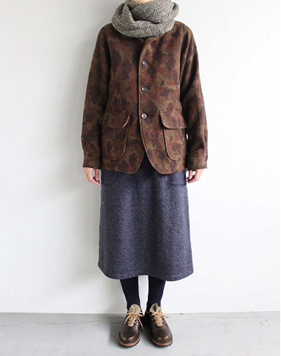 Needles Camouflage Wool Loafer Jacket