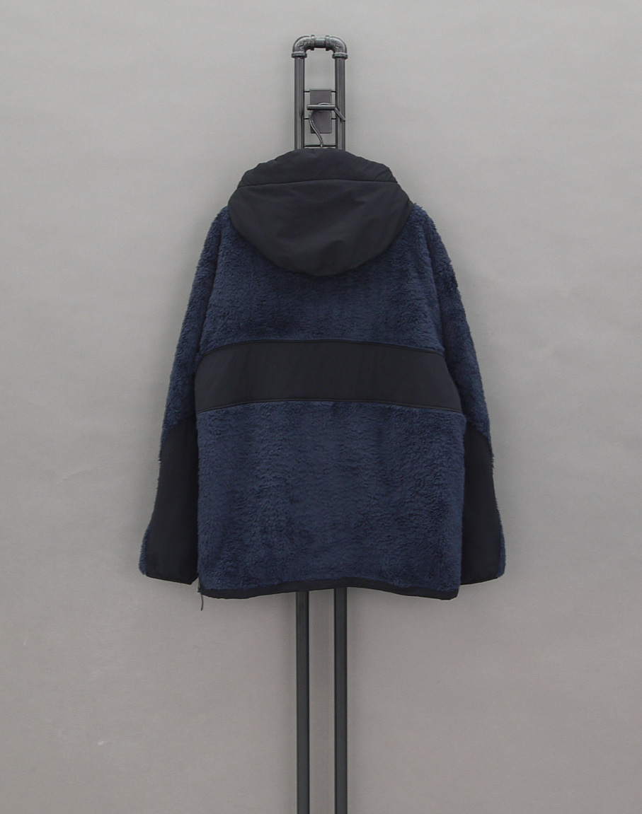 BEAMS &amp; TIGORA BOA Fleece Anorak Pullover