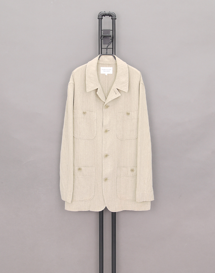 TAKEO KIKUCHI JPN Linen Blned Coverall