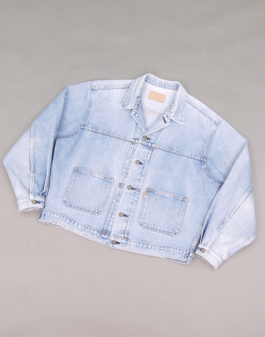 Levi&#039;s 80&#039;s OrangeTap 70626 6Rivets Denim Jacket