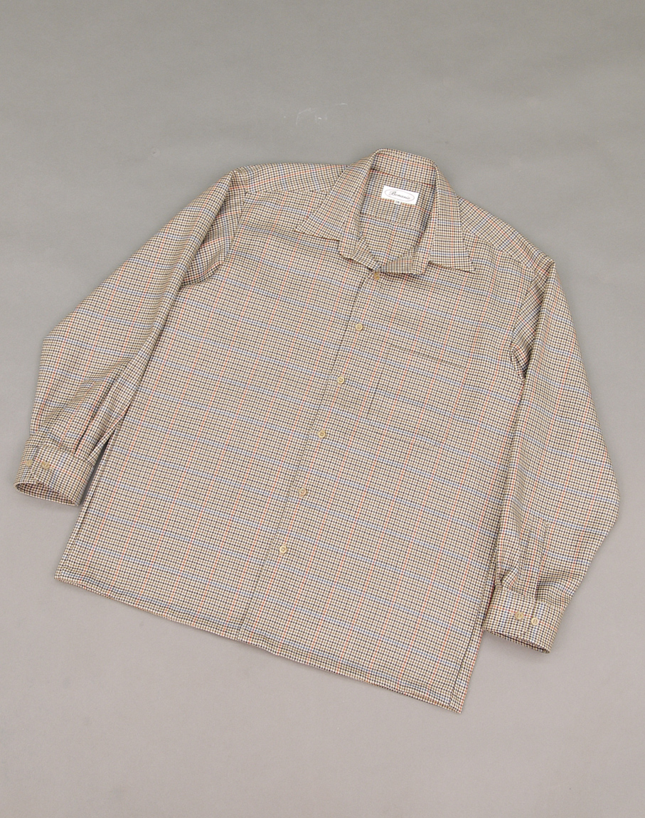 Bonaria JPN Wool GunClub Check Shirts