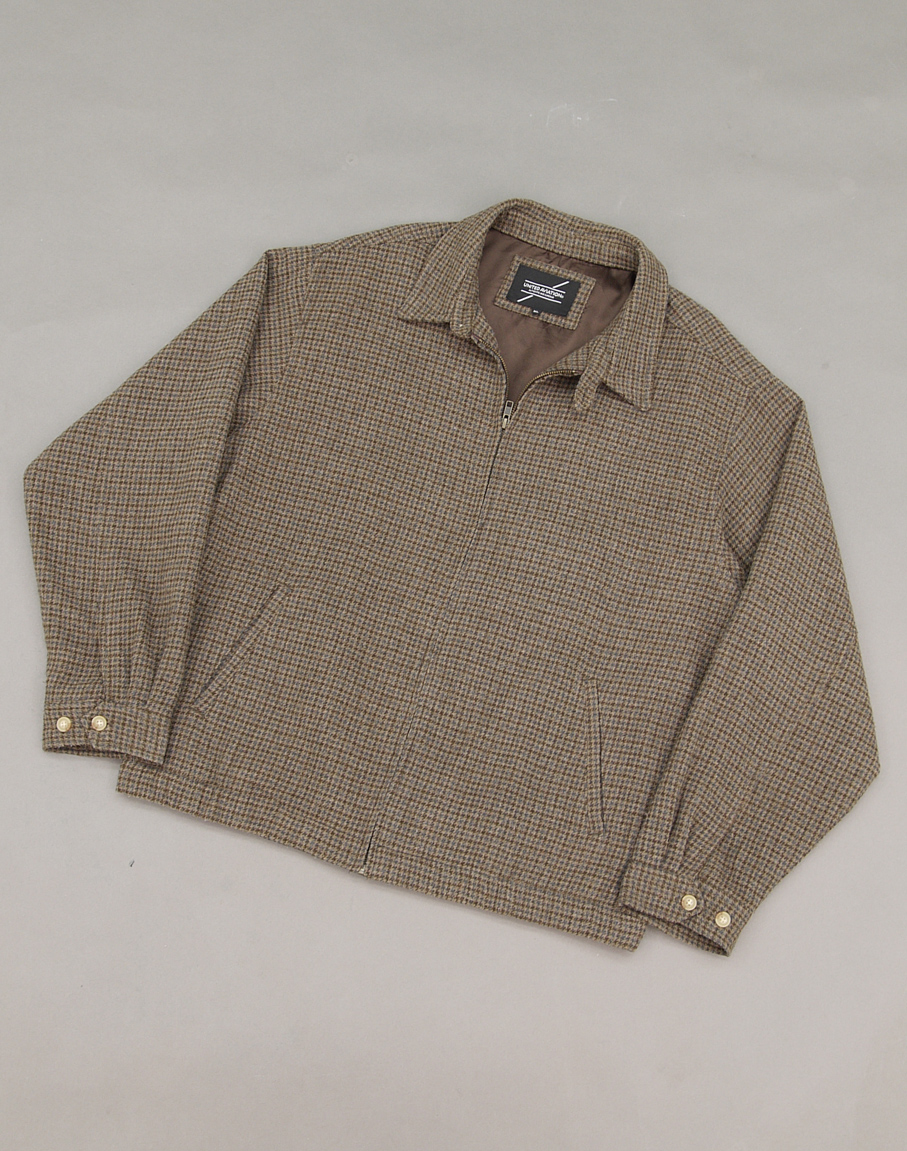 United Aviation JPN Wool Blend GunClub Check Bluson