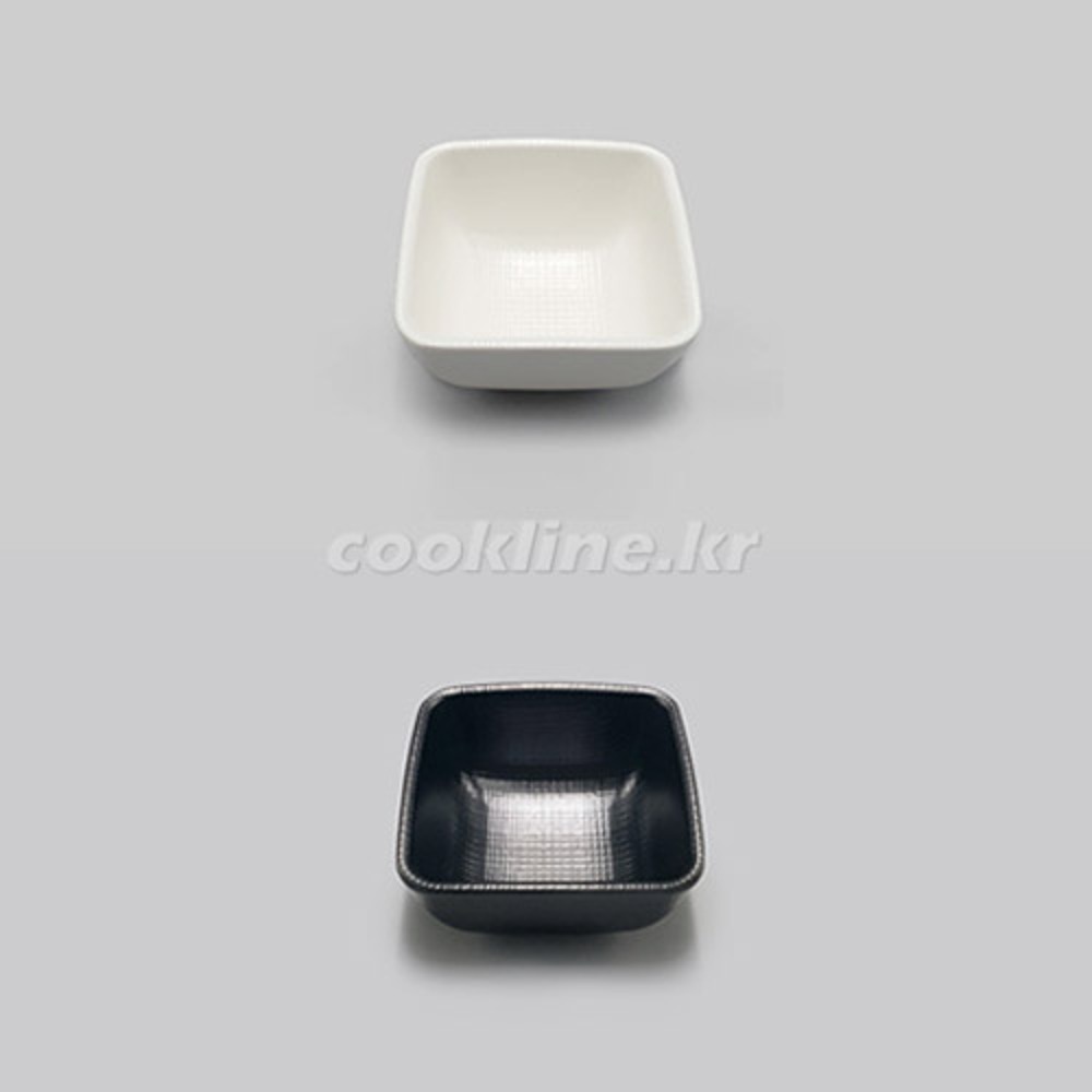 그린메라민  매트 미니사각볼 100x100x51mm  [블랙~화이트 칼라 택1] 사각볼 미니볼 멜라민볼 최소주문 10개