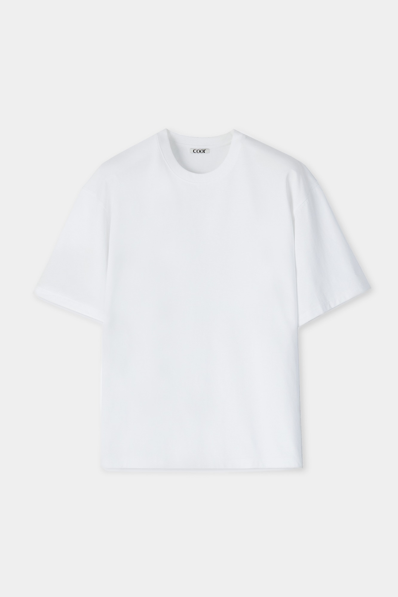 파이니스트 실켓 오버핏 티셔츠 (화이트)