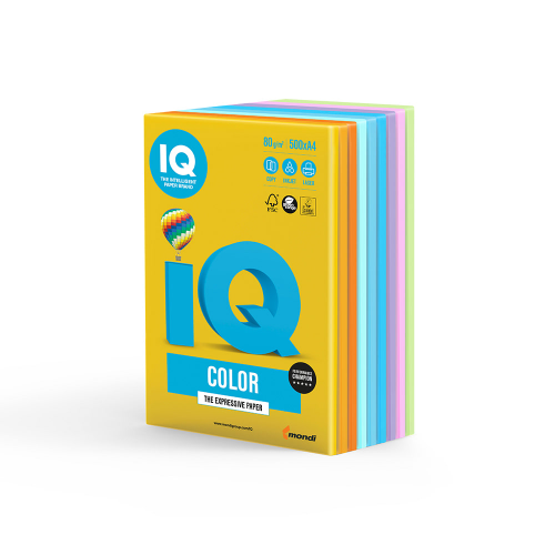 IQ Color A4 색상지 80g 14색 50매