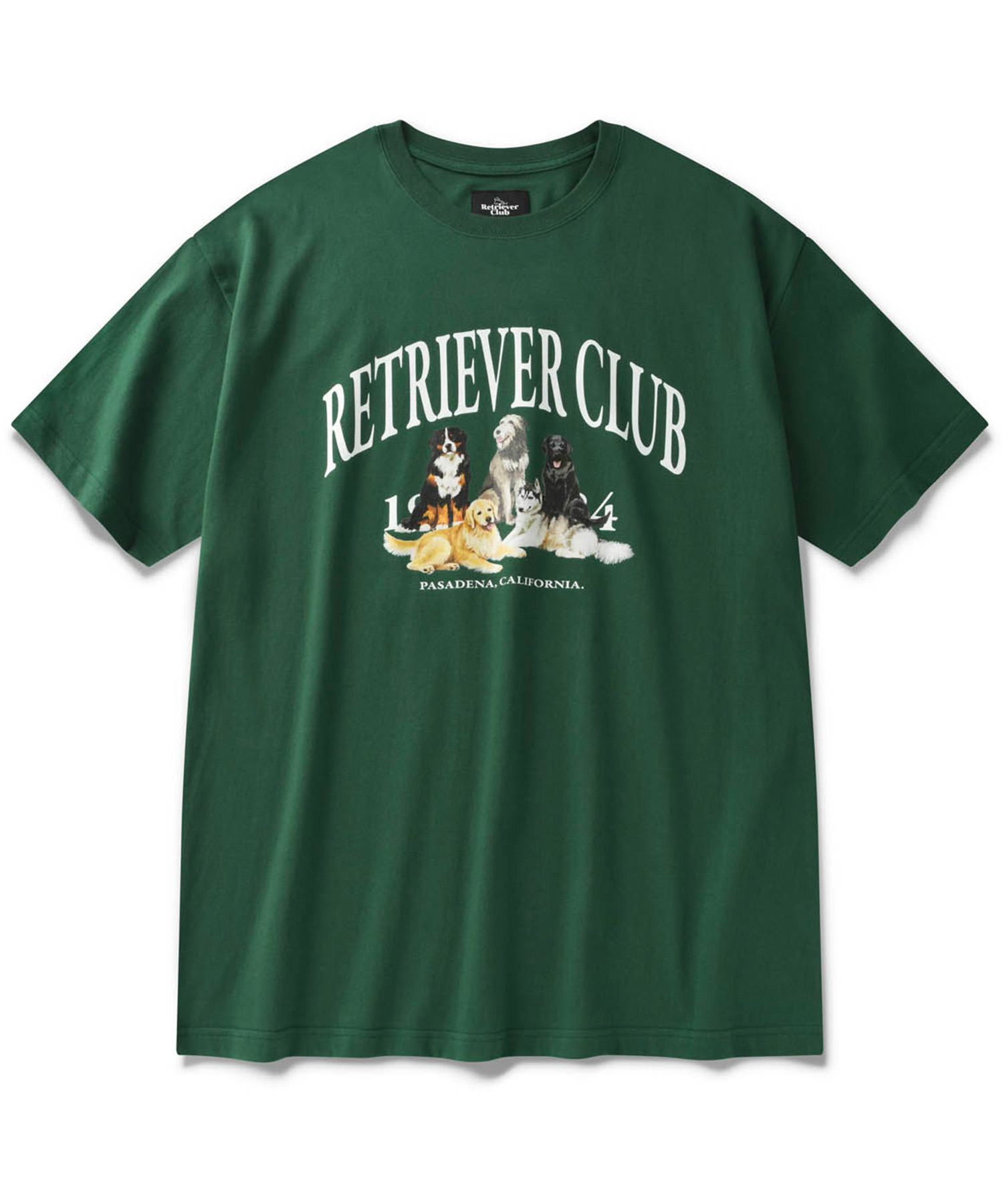 RETRIEVER FRIENDS SHORT SLEEVE [GREEN]