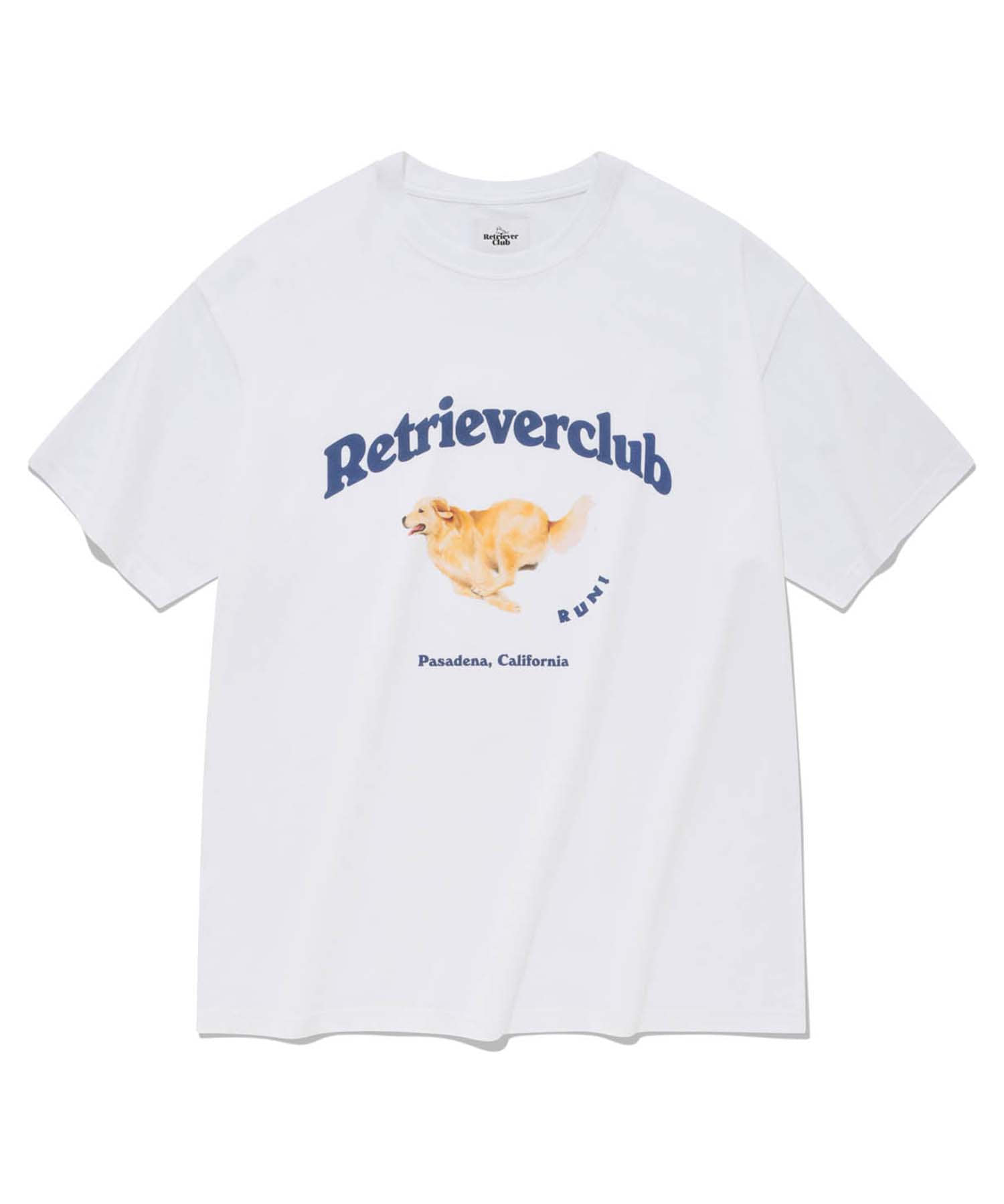 RUNNING RETRIEVER SHORT SLEEVE [WHITE]