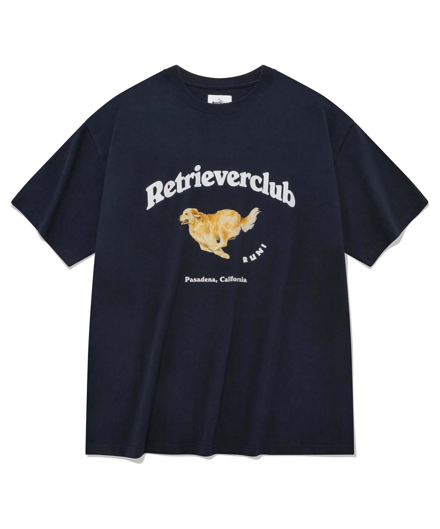 RUNNING RETRIEVER SHORT SLEEVE [NAVY]