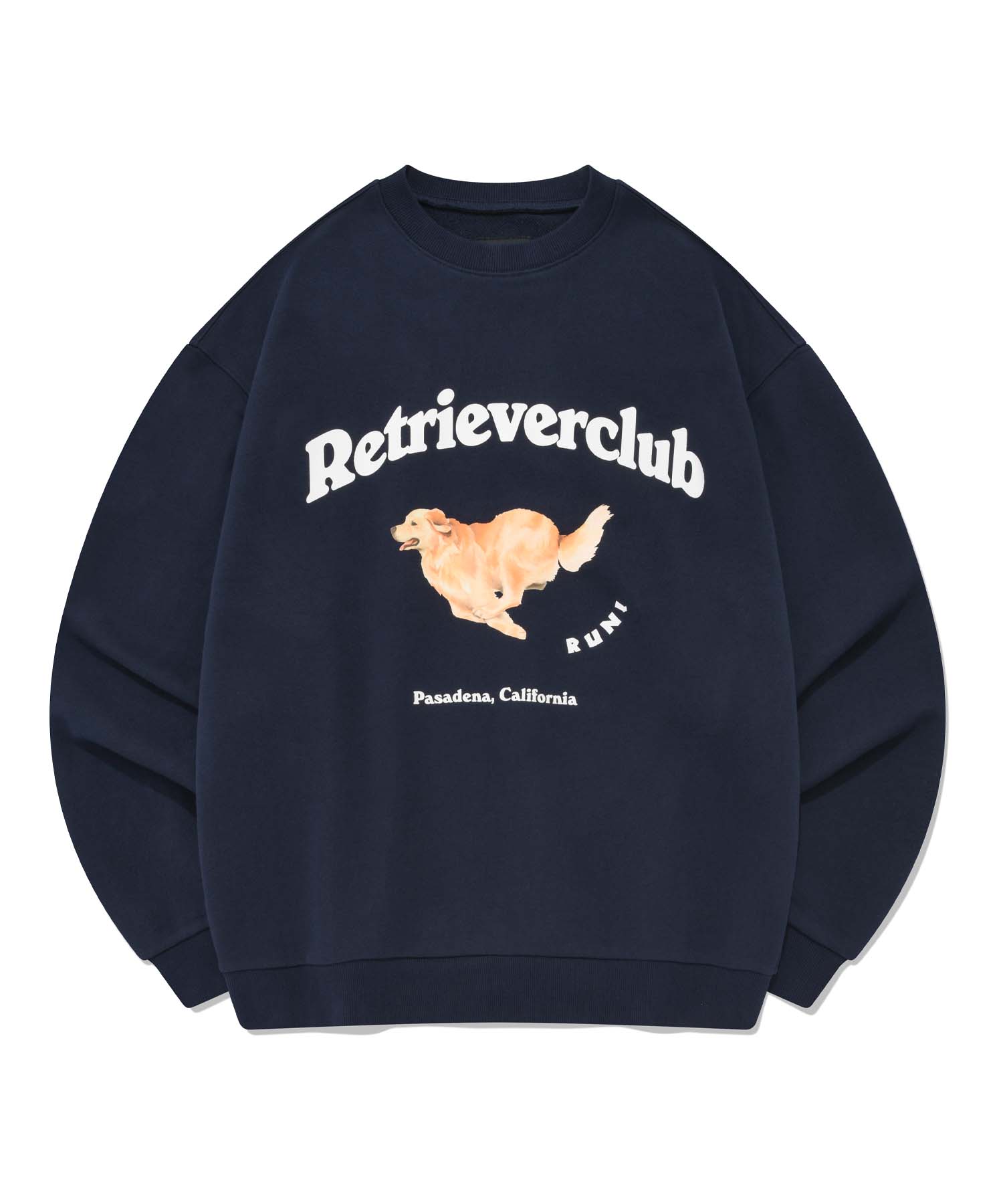 RUNNING RETRIEVER CREWNECK [NAVY]