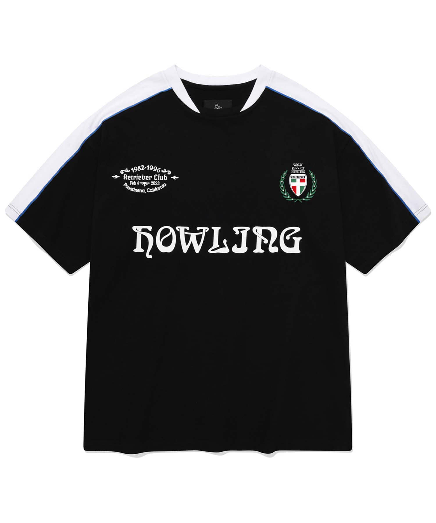 CLASSIC SOCCER TEE [BLACK]