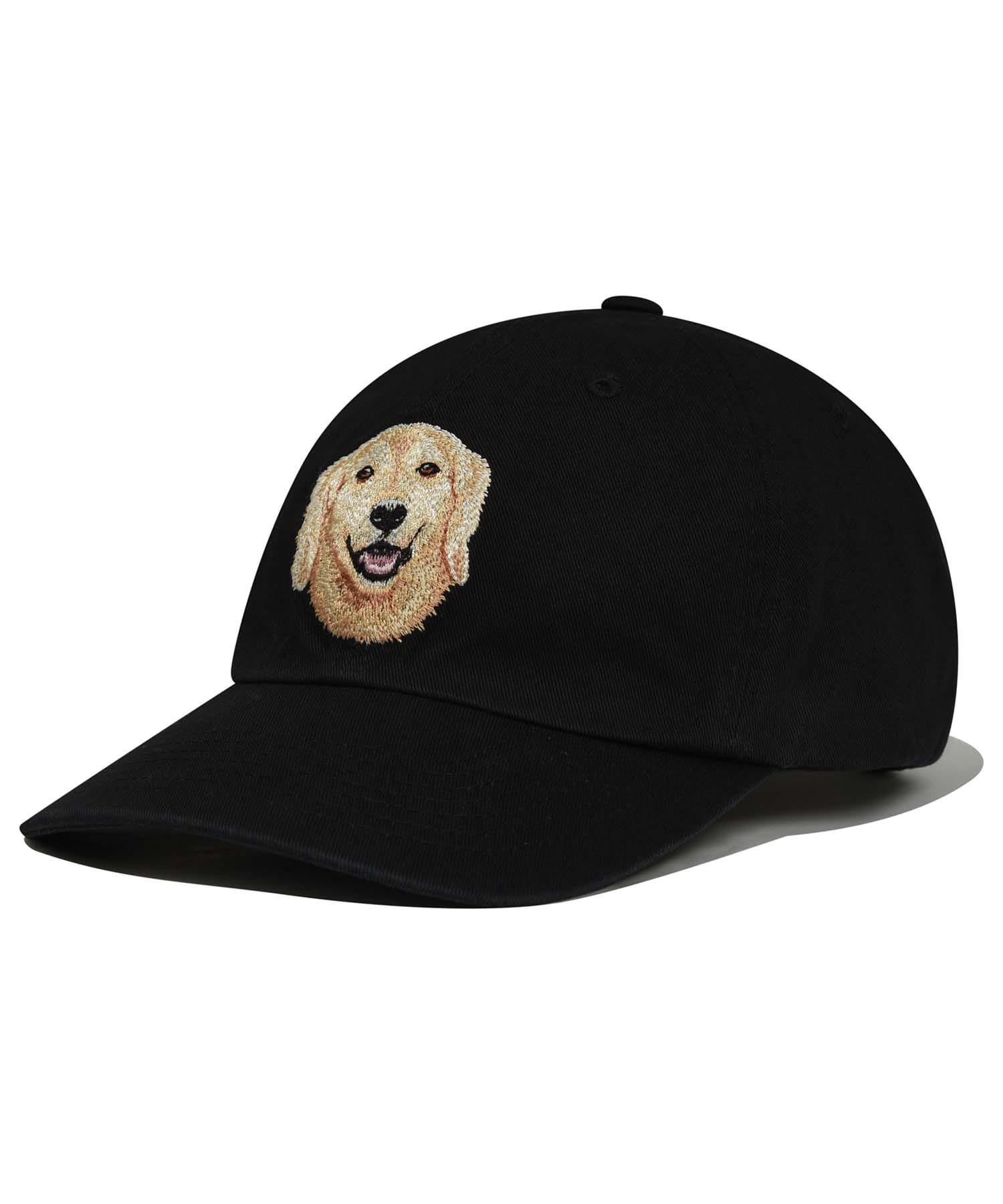 GOLDEN R BALL CAP [BLACK]