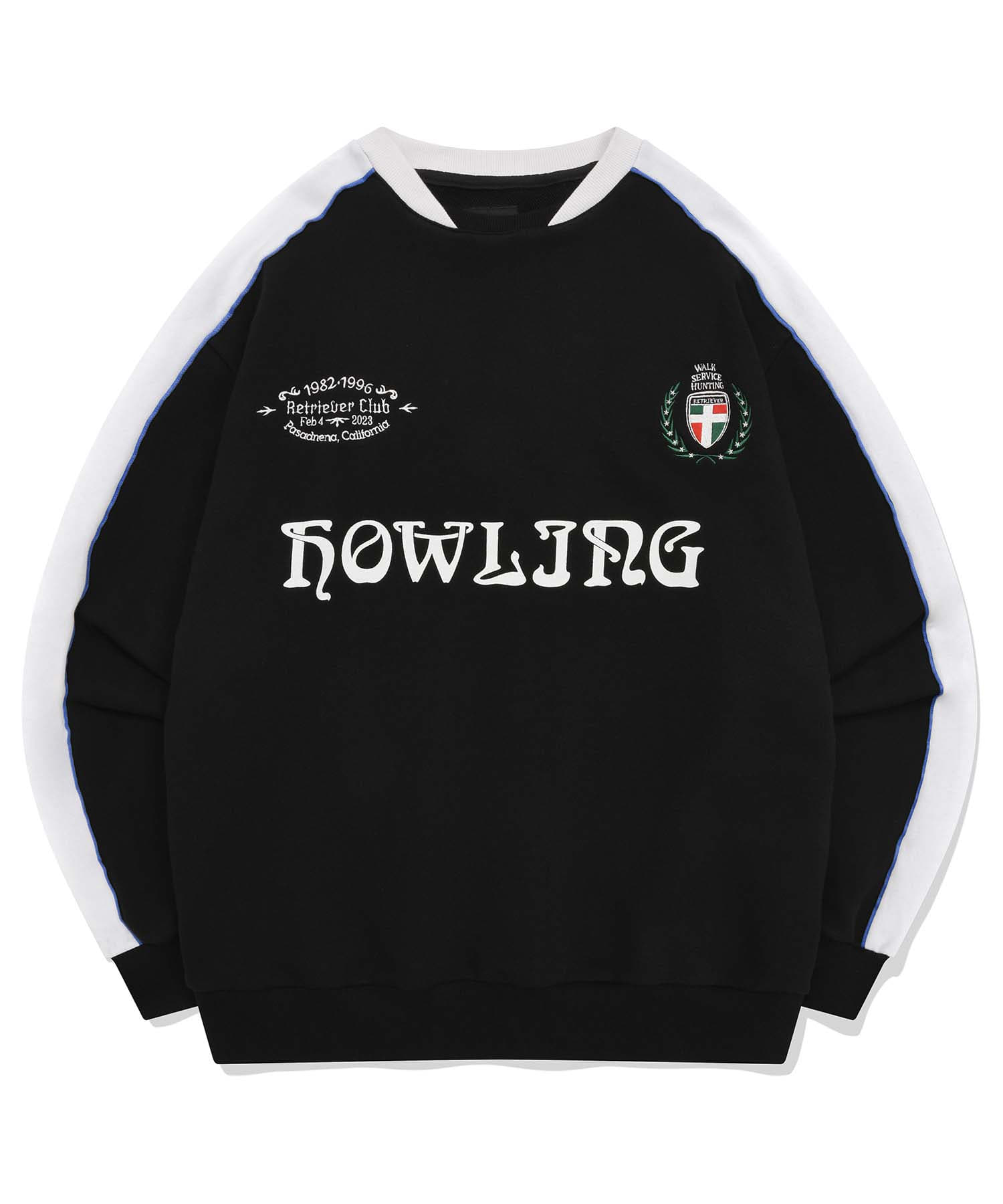 CLASSIC SOCCER CREWNECK [BLACK]