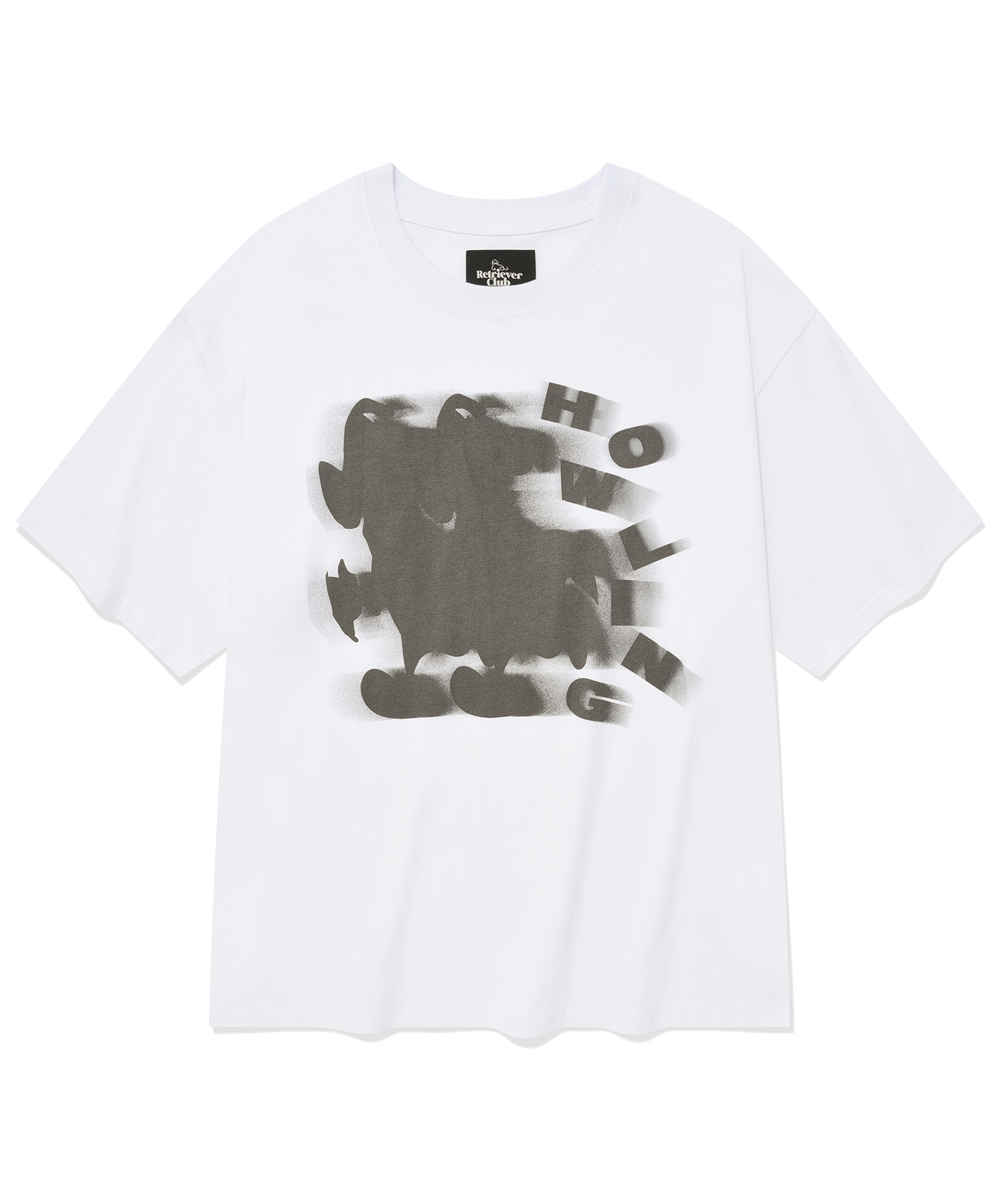 RUNNING HOWLING TEE [WHITE]